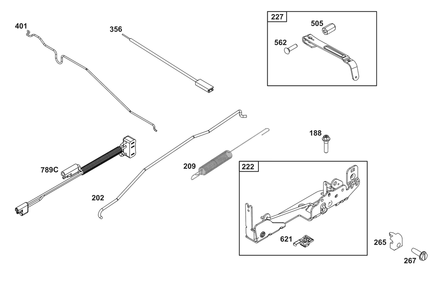 Part Location Diagram of 84002379 Briggs and Stratton Harness, Wiring